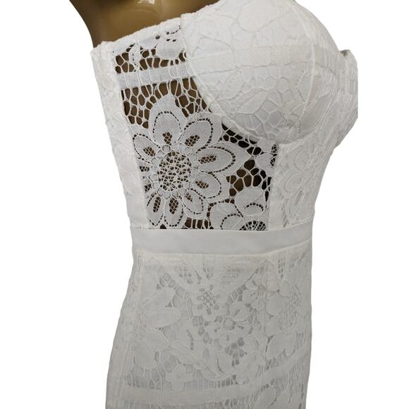 NWT Sz XXS-6 JARLO of London CLEO Lace Maxi dress Bridal Prom Formal - Picture 4 of 13